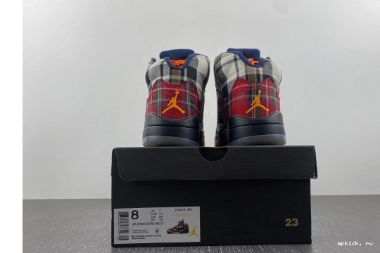 Rep EP Plaid Retro 5 FD4814-008 FD4814-008  Jordan 0130